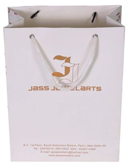 Small Paper Bags for Jewellery - 8x11x4- Jj