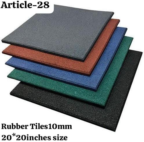 Rubber Gym Flooring, Brand Name : EVA 2'x2'