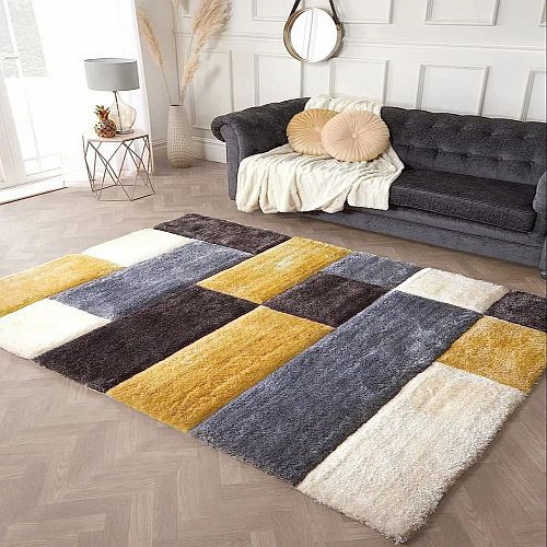 Cotton Rectangular Handloom Floor Carpet, Color : Assorted