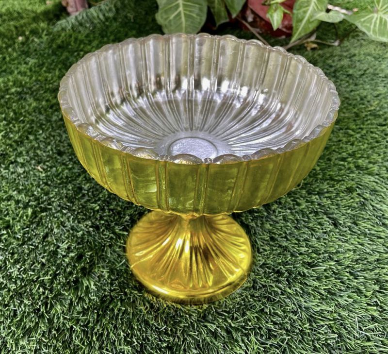 750ml Golden Melon Glass