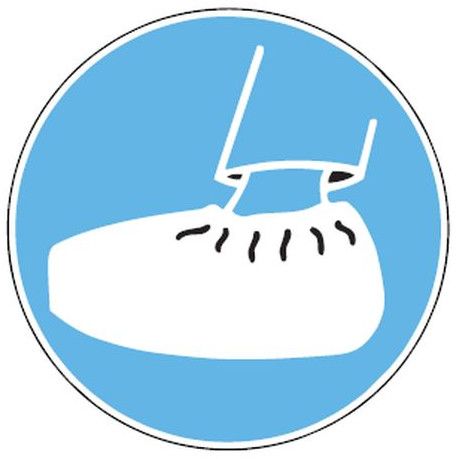 Non Woven Blue Disposable Shoe Cover