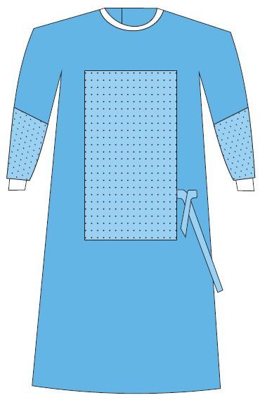 Reinforced Surgical Gown