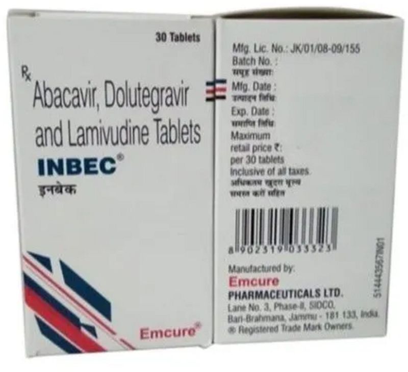 Abacavir Dolutegravir And Lamivudine Tablets