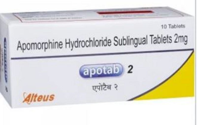 Apotab Apomorphine 2mg
