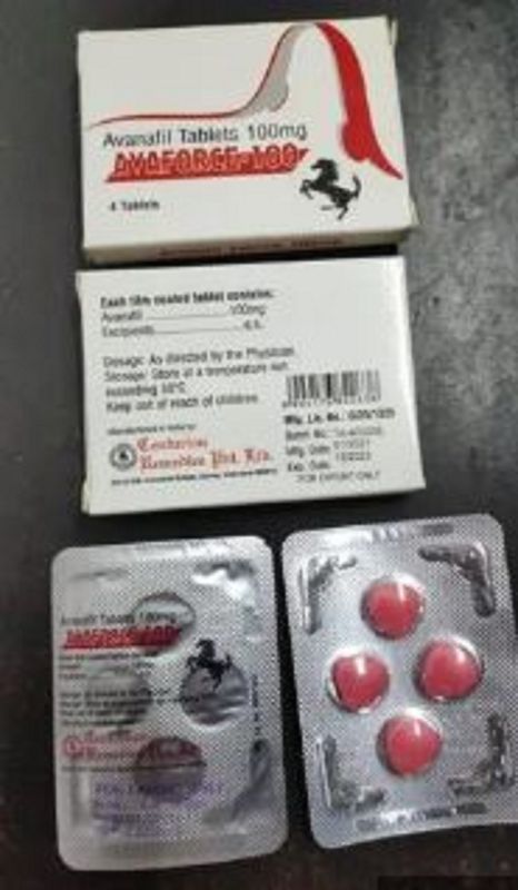 Avanafil Tablets 100 Mg