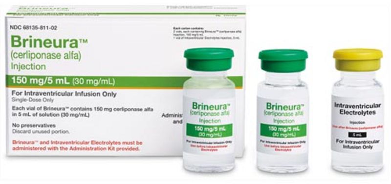 Brineura (Cerliponase ALFA) Injection