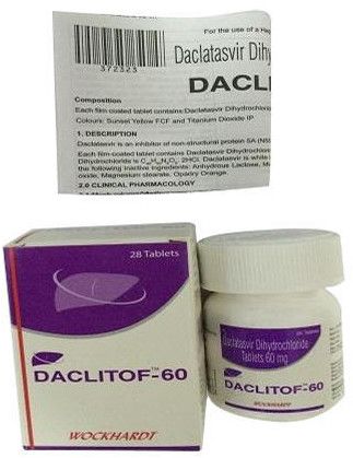 Daclitof Tablets, Grade : Medicine Grade, Medicine Type : Allopathic