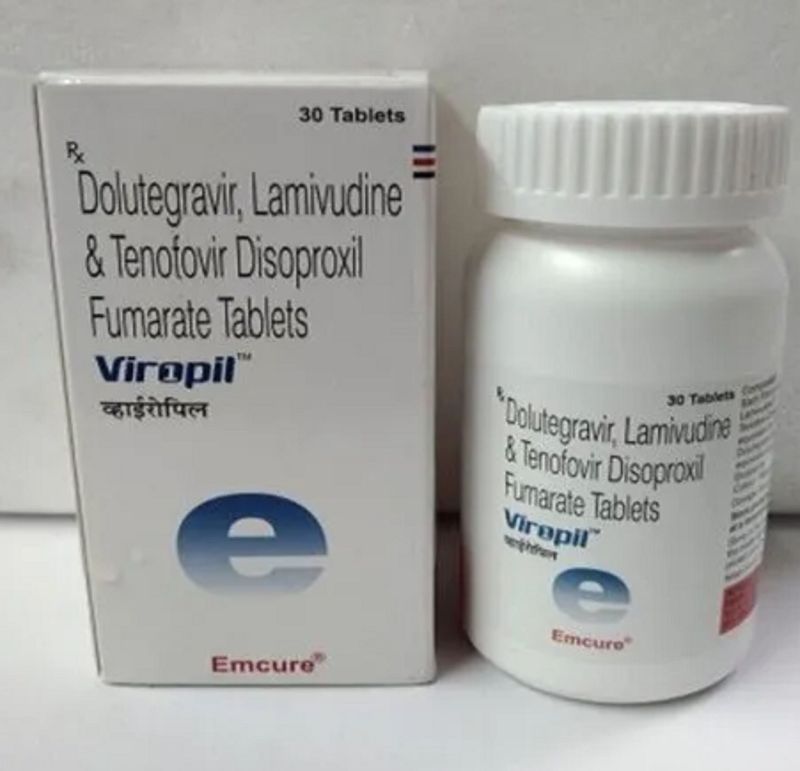 Dolutegravir Lamivudine And Tenofovir Disoproxil Fumarate Tablet