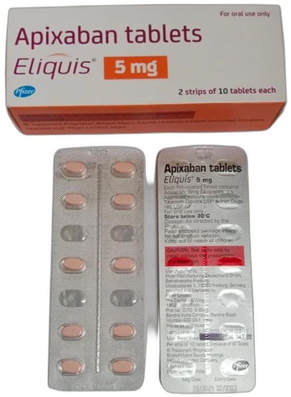 Eliquis 5 Mg Tablet