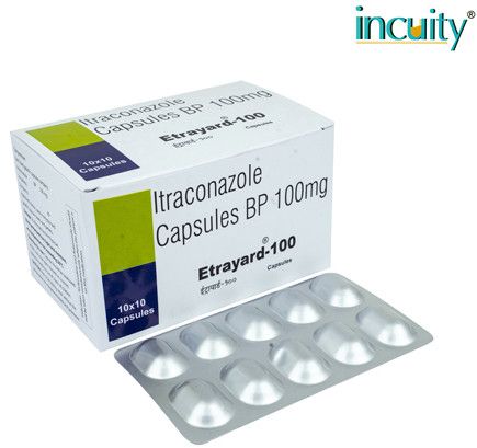 etrayard-100 Itraconazole Capsules