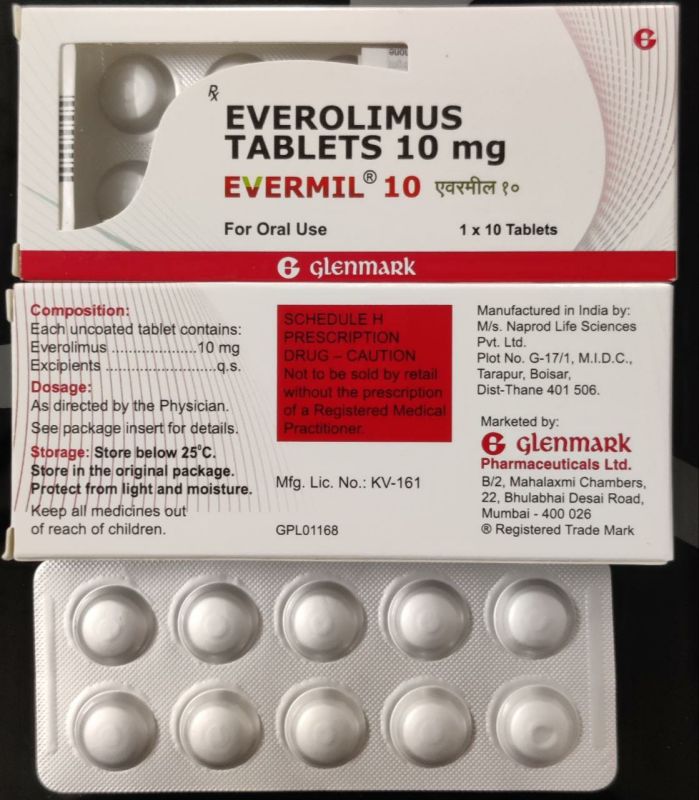 Everolimus Tablets 10 Mg