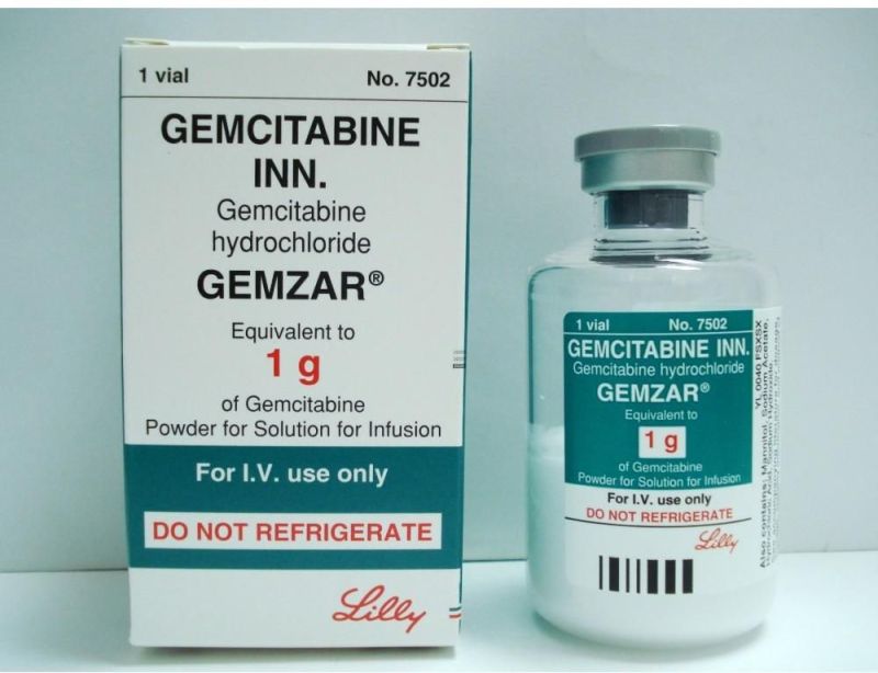 Gemzar Gemcitabine 1000 Mg Injection