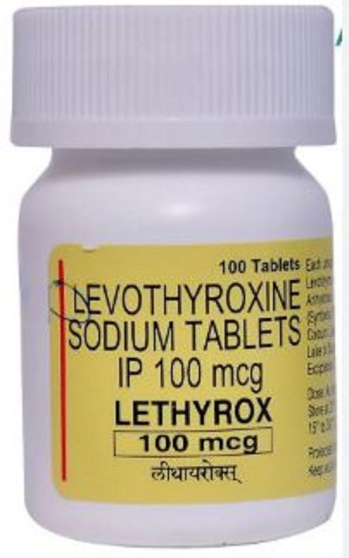 Levothyroxine 100 Mcg Sodium Tablet