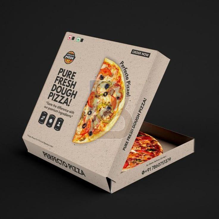 Printed Corrugated Pizza Box