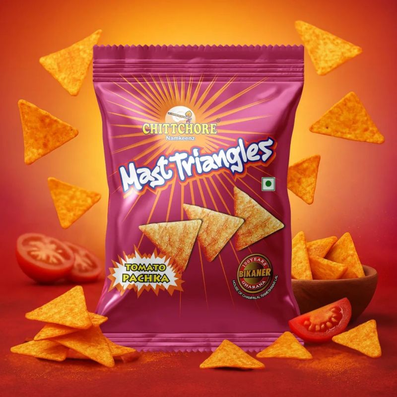 Chittchore Mast Triangle Tomato Flavour Chips