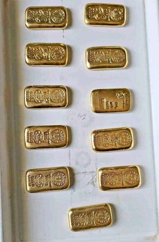 999 Gold Bullion Bars