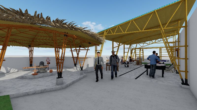 Modern Modular Bamboo Construction