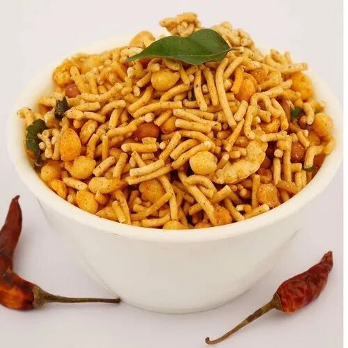 Mixture Namkeen Long Sev, Color : Yellow