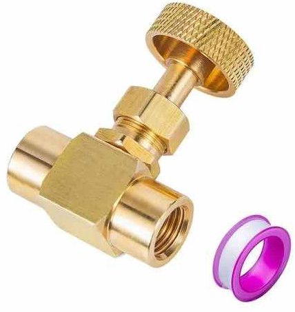 Manual Brass Needle Valves, Color : Golden, Packaging Type : Box