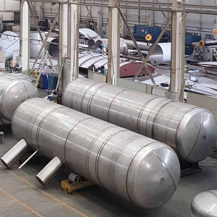 Stainless Steel Storage Pressure Vessel