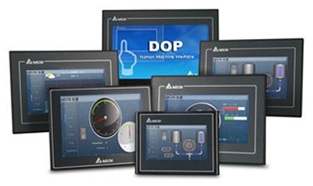 HMI Human-machine Interface, Color : Black, Display Type : LED