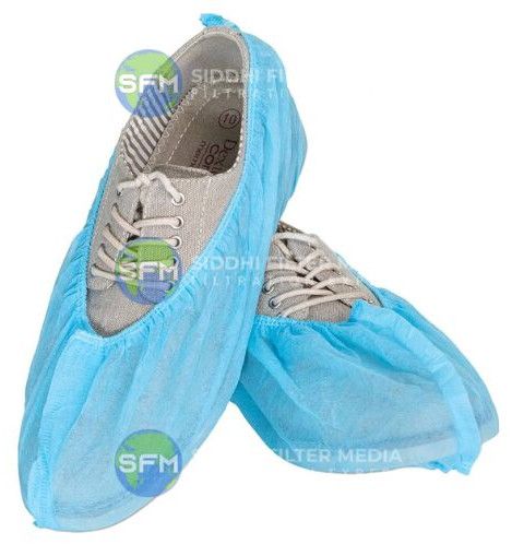 PE Shoe Cover, Color : Blue Standard