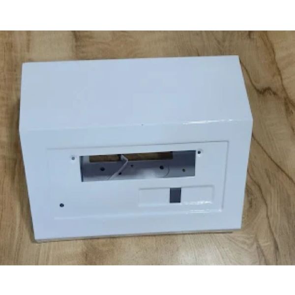 Plain Maheshwari Steel Metal Boxes, Color : White