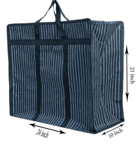 Printed Non Woven Utility Bags, Color : Black, Blue Multisize