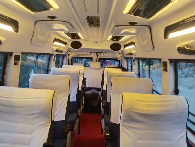 Tempo Traveller Hire in Delhi for City Center Pickup/drop-off