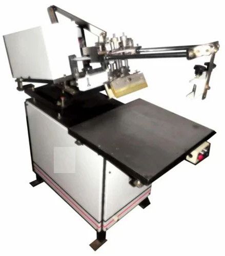 Semi Automatic Electric Sticker Flat Screen Printing Machine