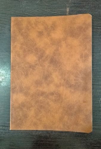 Paper Executive Tan Faux Leather Diary Classic, Elegant