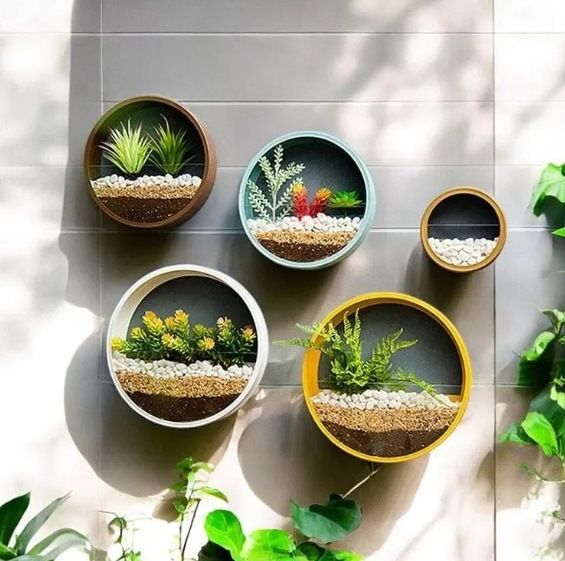 Wall Hanging Marble Planter