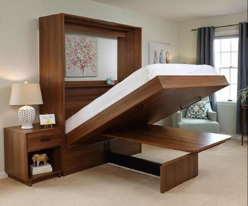 Compact Folding Bed for Guest Room