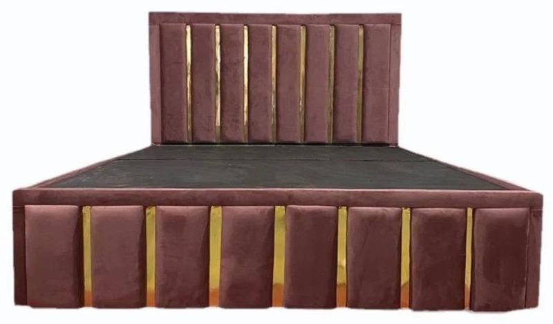 Queen Size Upholstered Bed with Headboard