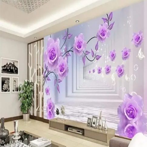 Printed PVC Customized Wallpaper