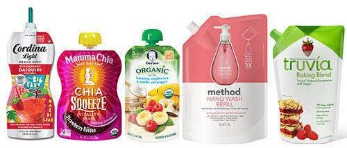 PET Film Patch Handle Bags