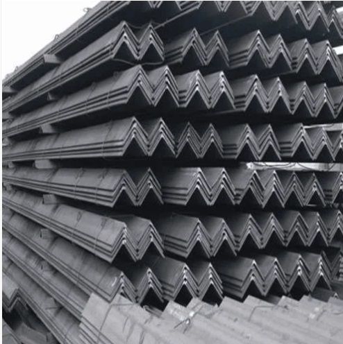 Galvanized MS Equal Angle, Color : Silver for Construction