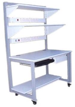 Single Side Movable ESD Work Station with 2 Shelves