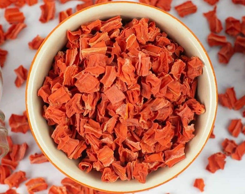 Dehydrated Carrot Flakes