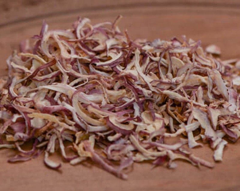 Dehydrated Pink Onion Kibbled