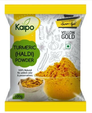 Yellow Kaipo Turmeric Haldi Powder, Packaging Type : Sealed Pouch