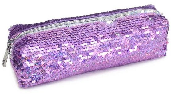 Attractive Reversible Sequin Pencil Pouch