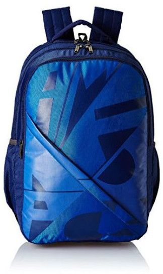 Blue Casual Backpack Bags