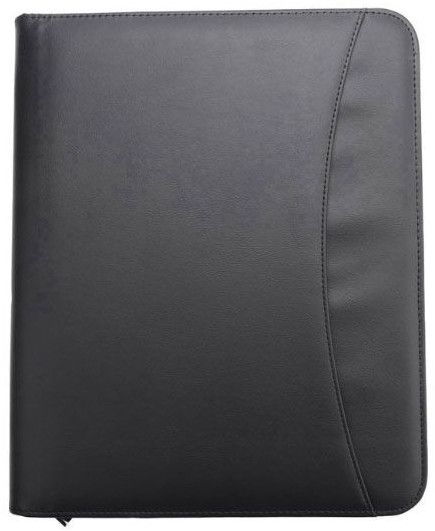 Document Case Organizer PU Zippered Closure