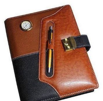 Leather Organizer Diary With Pen