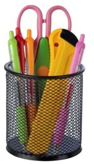 Metal Mesh Pen Stand