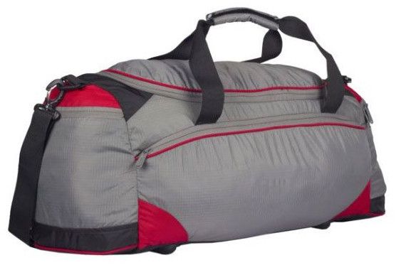 Red Soft Sided Travel Duffle Bag