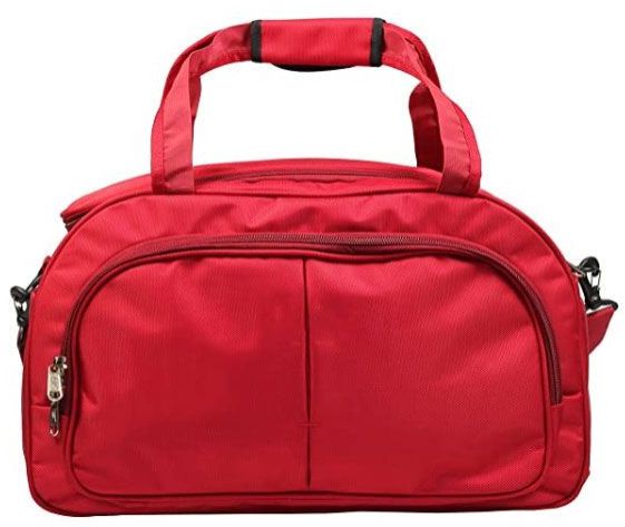 Red Travel Duffel Bag