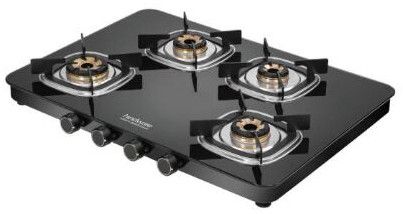 Apex 4b Gas Cooktop, Color : Black