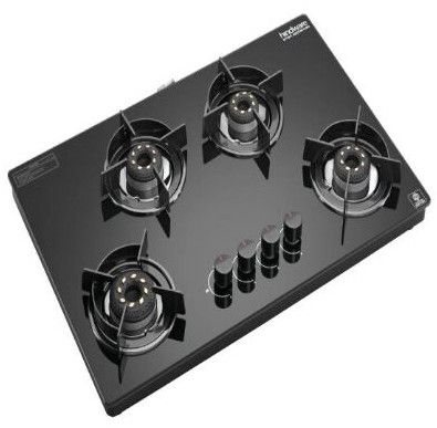 Coral Blk 4b Gas Cooktops
